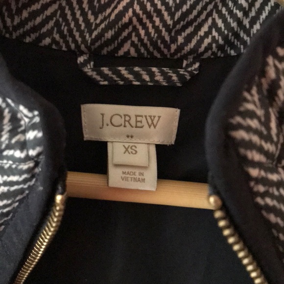 J.Crew Herringbone Puffer Vest, XS - Picture 4 of 5